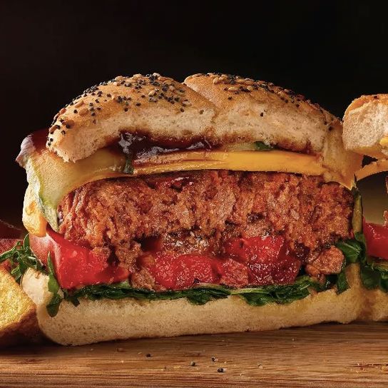 Hamburguesa 100% vegetal
