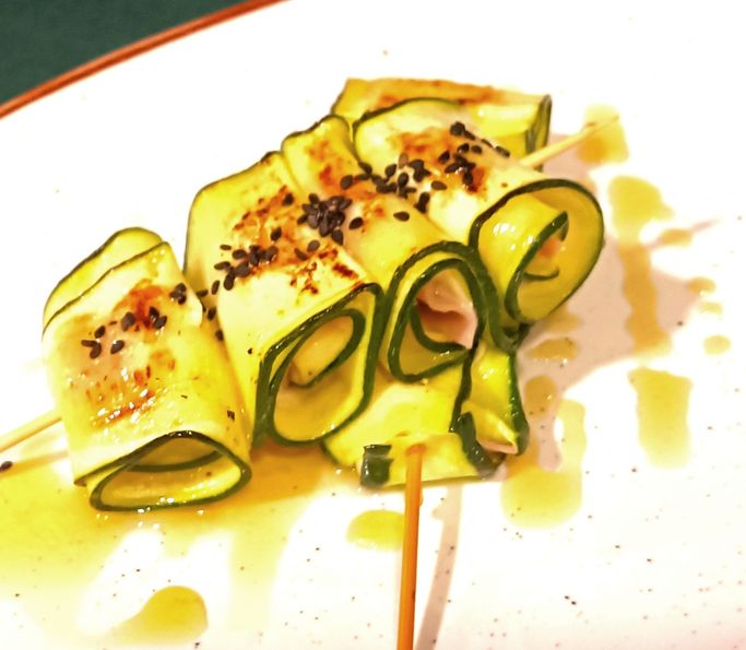 Calabacín a la parrilla