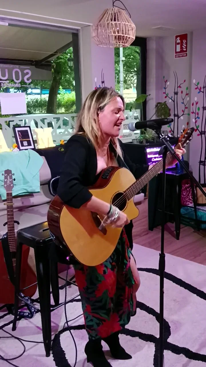 Amanda Morante durante su actuación en Soul Simancas