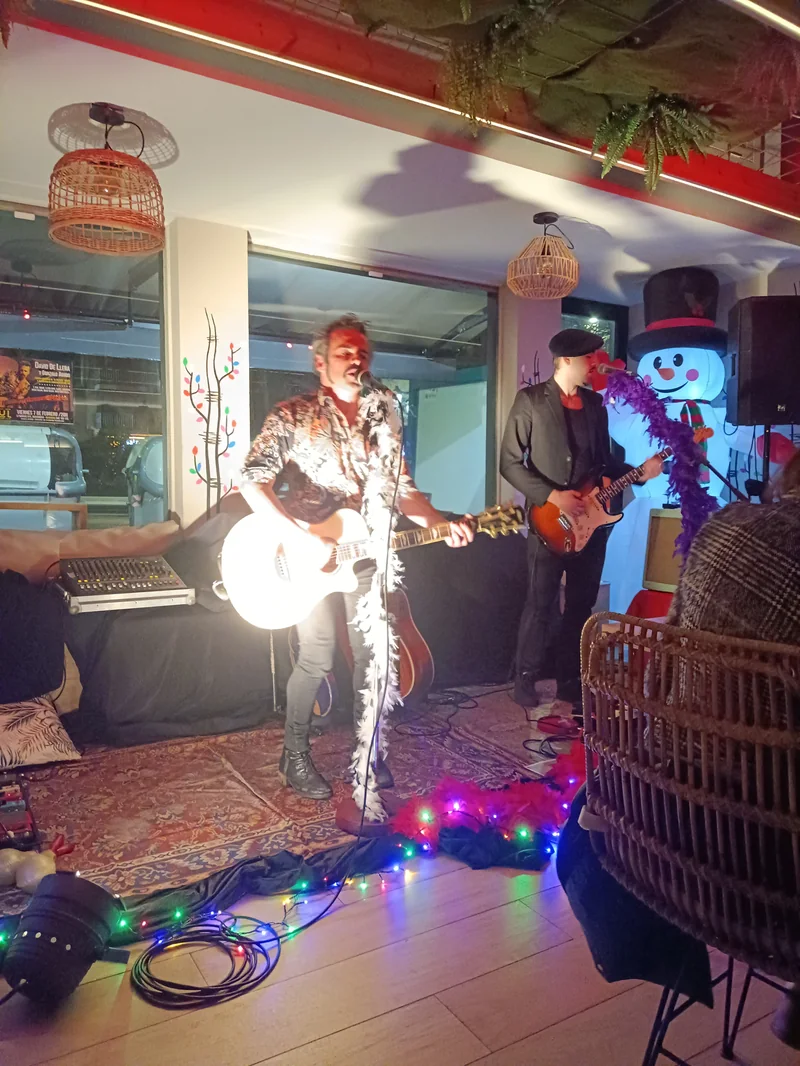 David Dellera y Gonzalo Agudo en directo en Soul Simancas.
